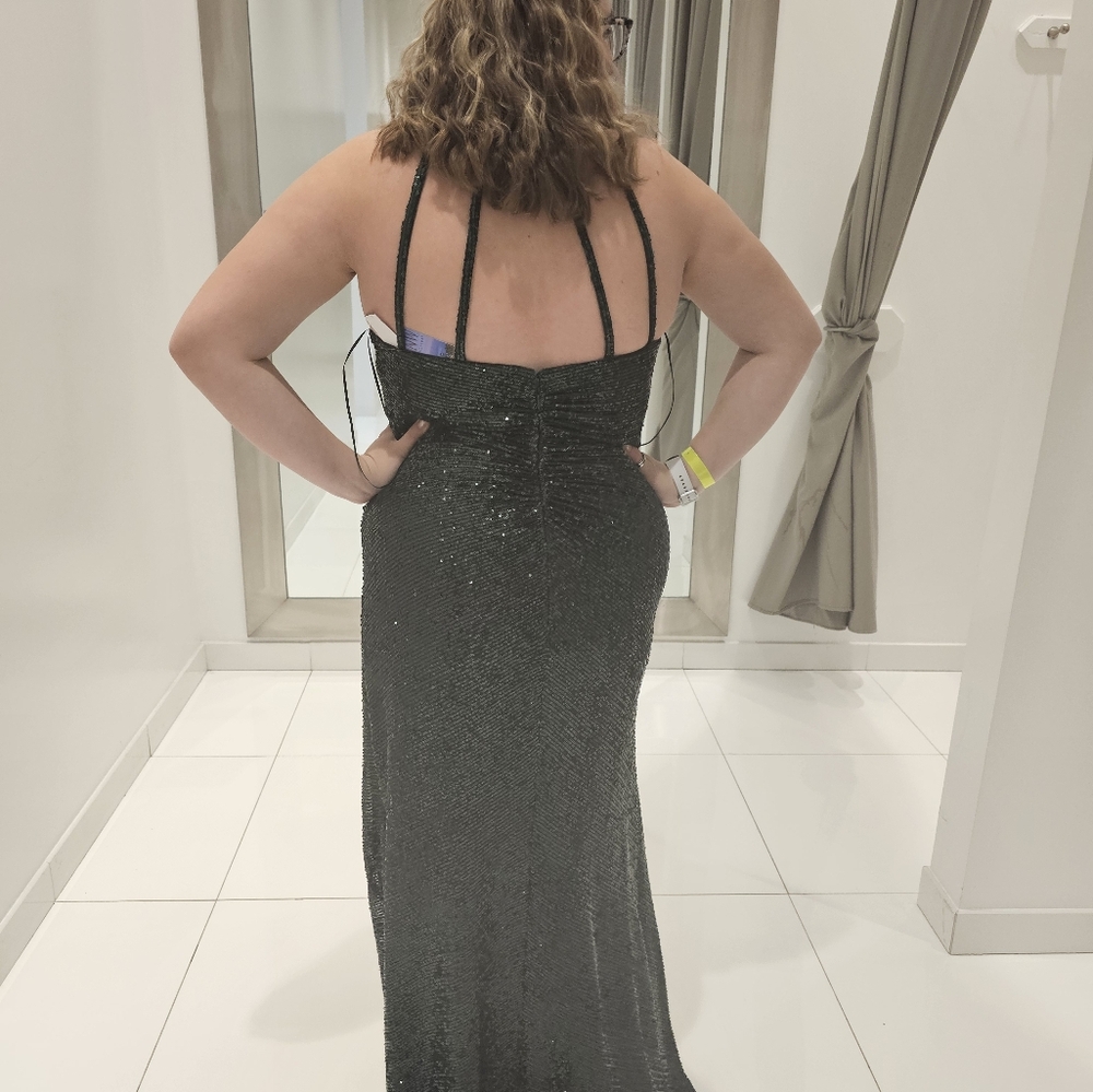 Hunter Green Formal Dress